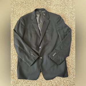 Banana Republic Black 44R Italian Wool Blazer